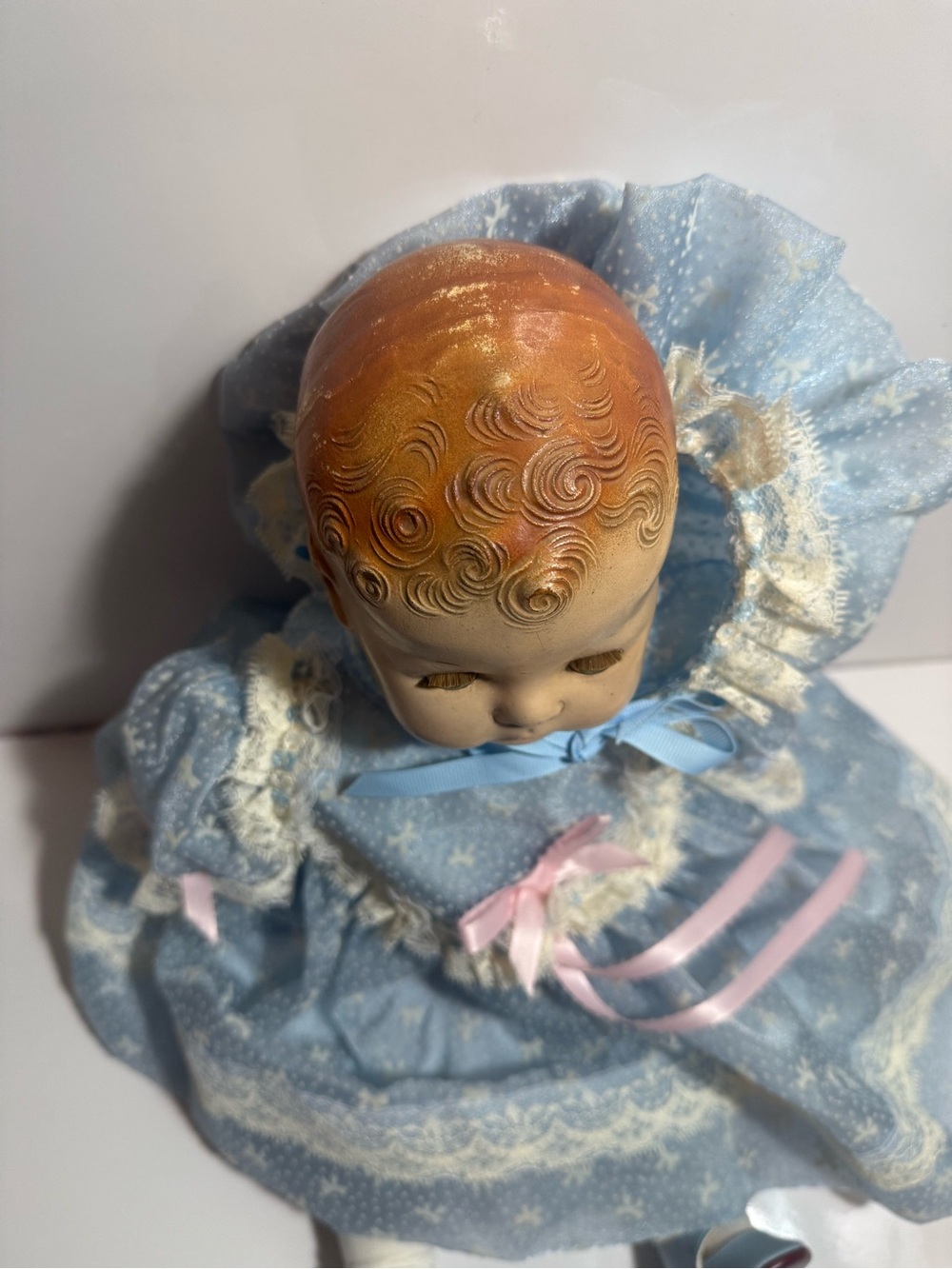 ANTIQUE DEE & CEE CANADA COMPOSITION & CLOTH LARGE 20” BABY - Picture 9 of 9
